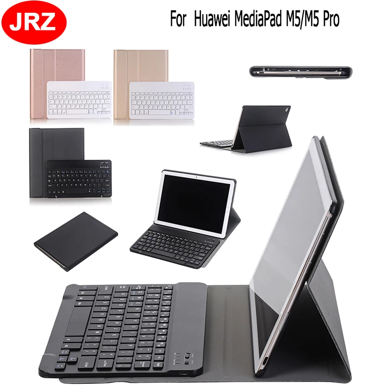 JRZ для Huawei MediaPad M5 Pro 10 8 дюймов чехол планшета с подставкой кожаный откидной