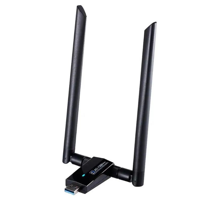 _ USB 3 0 Wi Fi адаптер 1200 Мбит/с два диапазона 2 4 ГГц/5 8 ГГц беспроводная сетевая карта