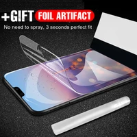 full protective hydrogel film for huawei p20 lite p20 pro mate 20 lite cover screen protector honor 8x max v10 note 10 nova 3 i