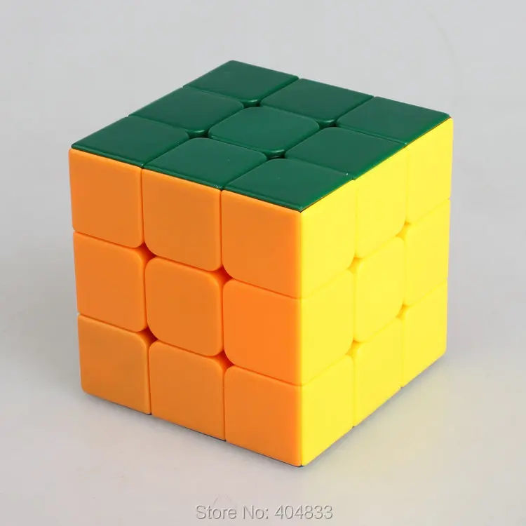 Shengshou Радуга 3x3 куб магический скоростной Твист Головоломка развивающая игрушка