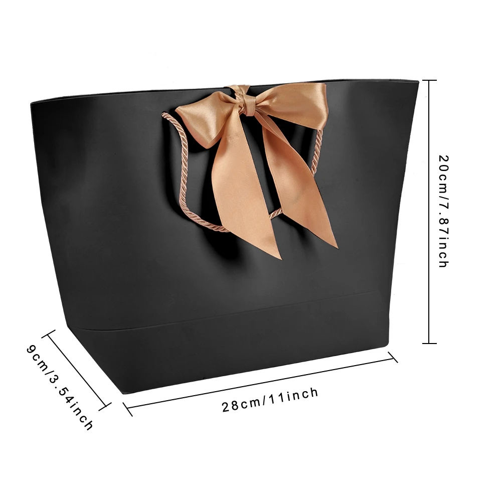 10 шт./лот подарочные пакеты с ручками многофункциональные высококачественные