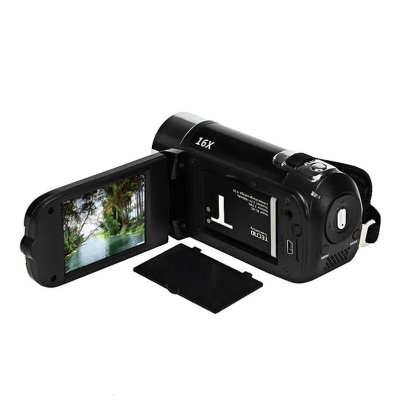 2 4 дюйма TFT экран 16X цифровой зум DV видеокамера HD 1080P Портативная Цифровая камера