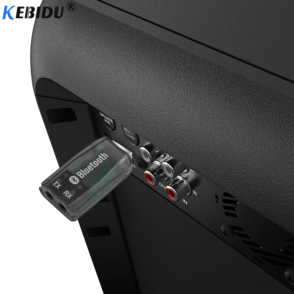 KEBIDU беспроводной usb адаптер Bluetooth 4 2 приемник передатчик Ключ Музыка Звуковой для