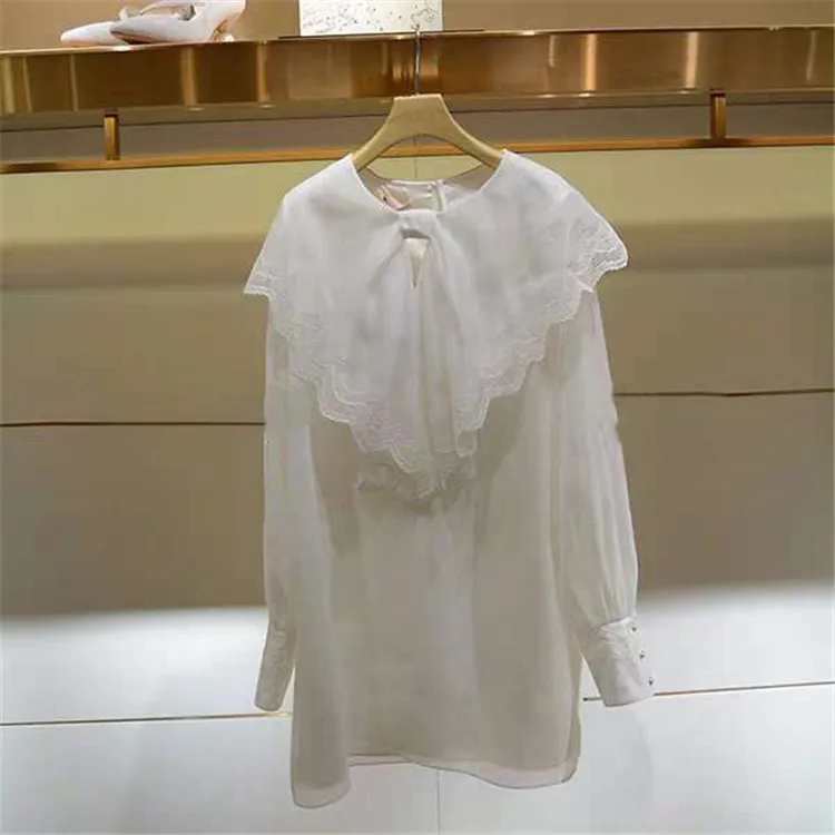DEAT 2020 New Summer Women Clothes Ruffles Lantern Sleeves Chiffon Sweet Girl's Long Shirt Female Dresses Tide WF06905l | Женская