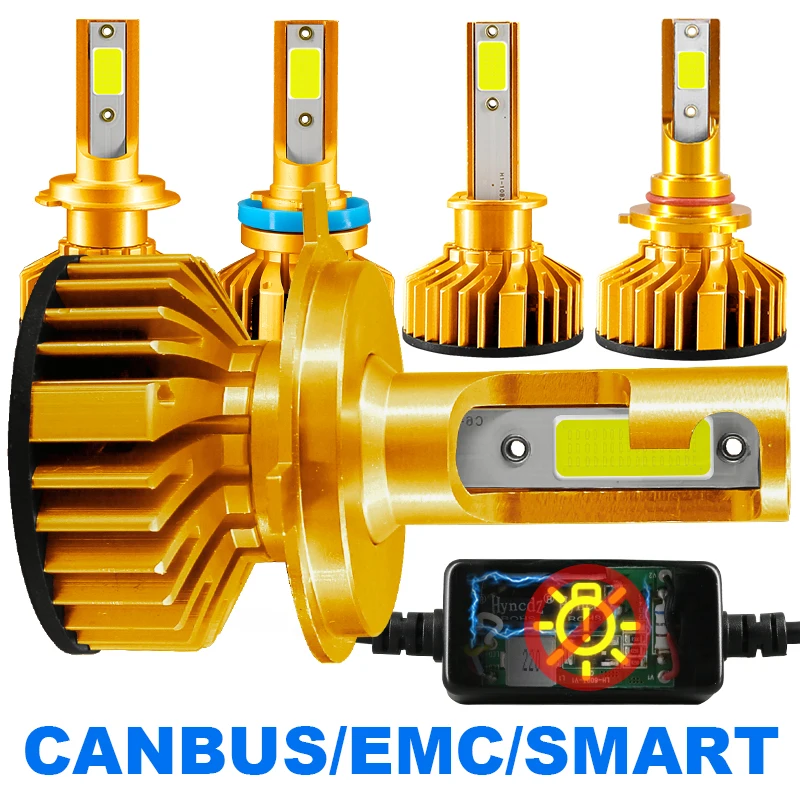 ROADOT 80 Вт H7 светодиодные под шину CANBUS для автомобиля фар H4 H11 Led H1 H3 H8 H9 HB3 HB4 9005 9006 12000LM