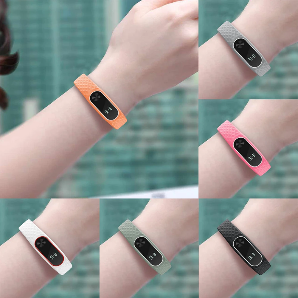 Ремешок для браслета Xiaomi Mi Band 2 силиконовый сменный ремешок 2020|Смарт-аксессуары| |