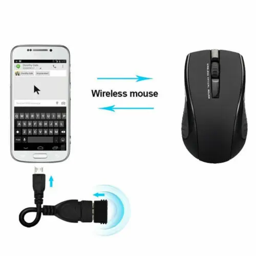 Микро USB OTG кабель адаптер микро папа хост Женский планшет телефон Android PDA PC