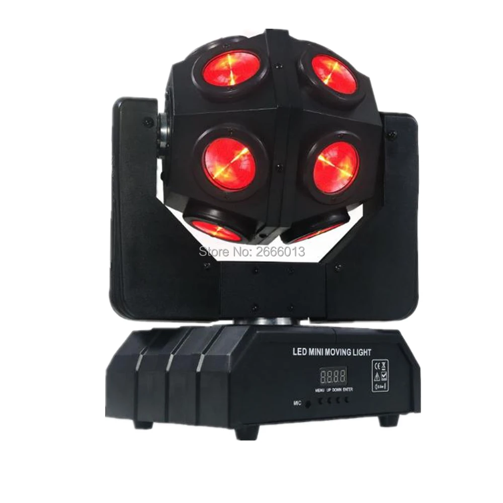 12X10W LED Луч движущийся головной свет/RGBW 4в1 бесконечный СВЕТОДИОДНЫЙ футбольный