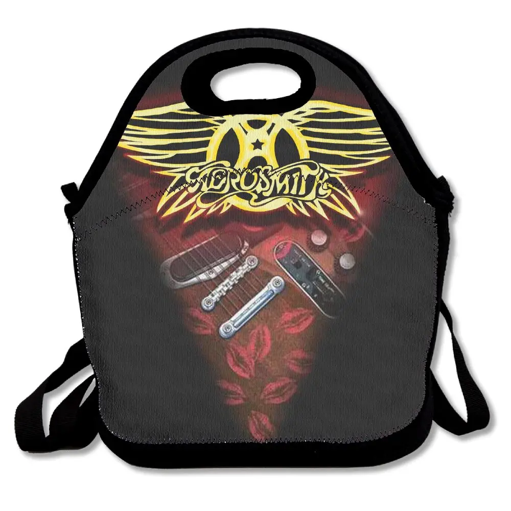 SAMCUSTOM 3D принт Aerosmith череп сумки для обедов изолированные непромокаемые еда