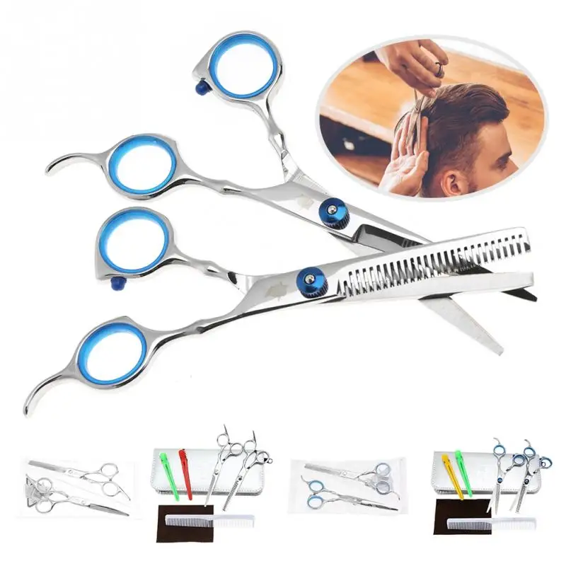 

Professional Hair Cutting Thinning Scissors Family Salon Barber Shears Hairdressing Tool Set