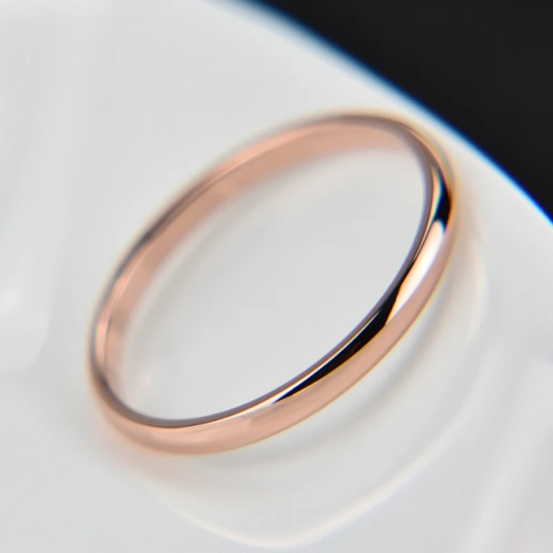 1 шт. однотонные кольца унисекс 2 мм|Обручальные кольца| |