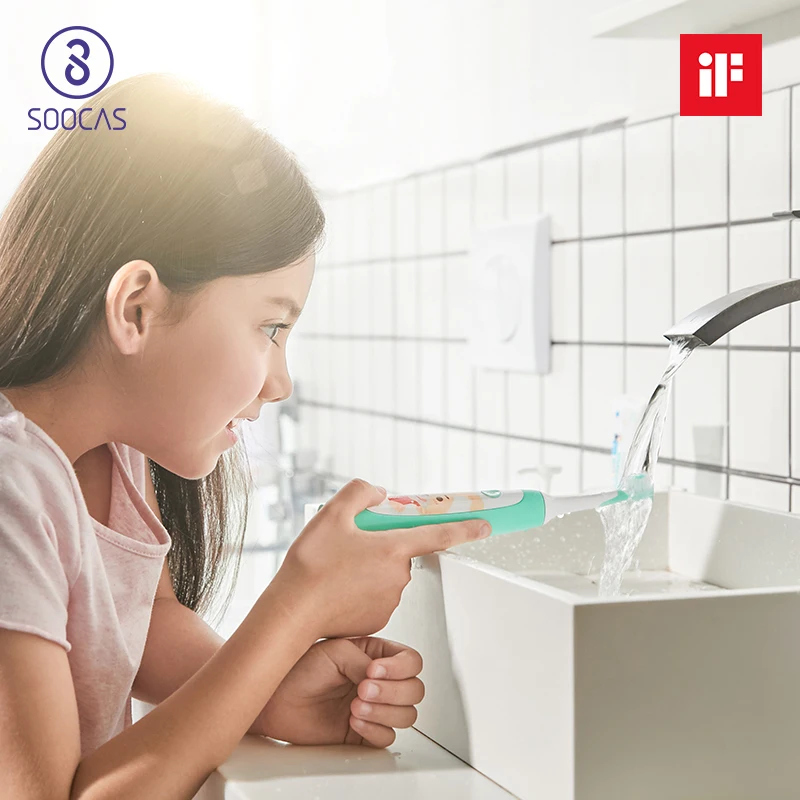 Xiaomi Soocas C1 электрическая зубная щетка для детей soocare детская звуковая ультра