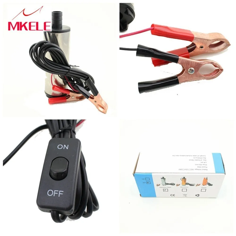 

High Quality Gear Extractor DC 24V Submersible Fuel Water Oil Vacuum Pump Transfer