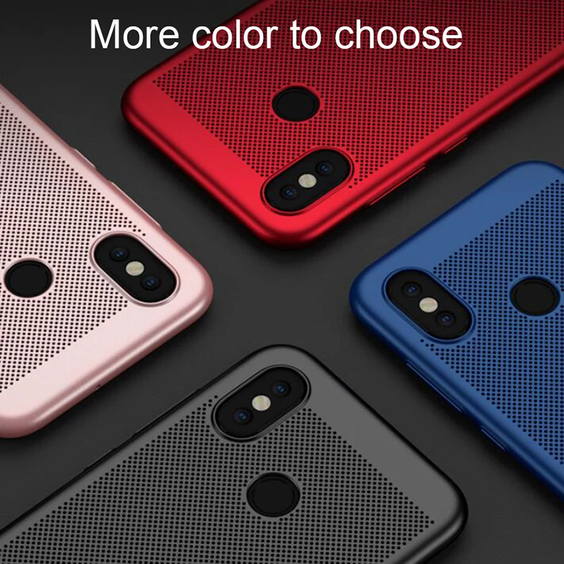 Жесткий чехол для телефона с теплоотводом Xiaomi Redmi 7 чехлы Note 6 5 Pro 4X 32/64 ГБ |