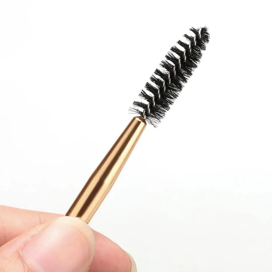 Makeup Brushes Cosmetic Tools Dual Ended Angled for professional or home use Eyebrow Brush and Spoolie | Красота и здоровье