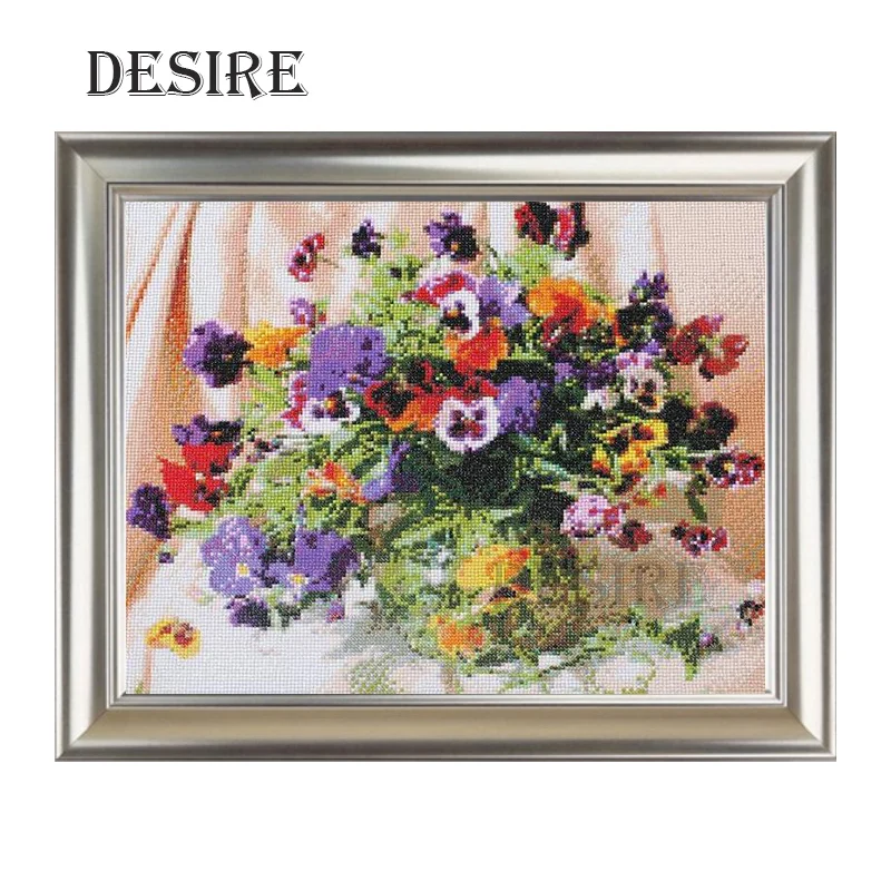 

EASHRU Diamond Painting Cross Stitch Scenic Lake Forest Tree Round Mosaic Drill Picture Rhinestone DIY Diamond Embroidery PT1241