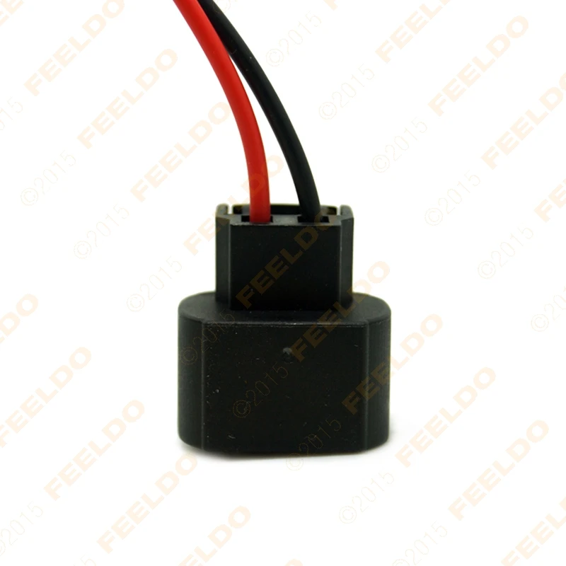 FEELDO 10 шт. H16/5202/2504/PSX24W проводка расширения жгута женский/мужской разъем для
