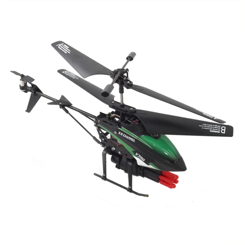 WLtoys V398 3.5CH Инфракрасный контроль RC вертолет Запуск стрельба Вертолет игрушка |