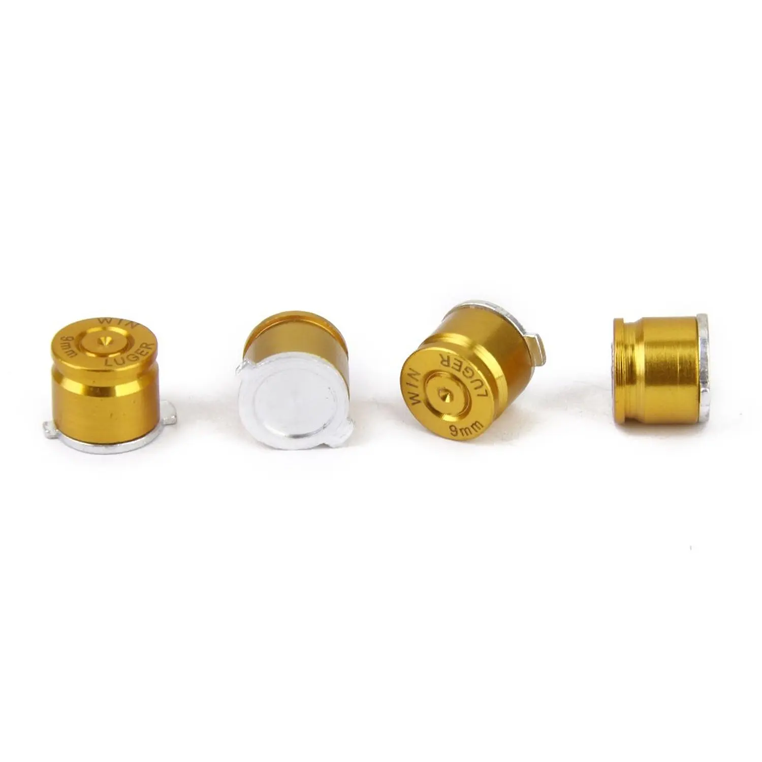 4pcs Replacement Aluminum Ball Buttons for PS3 / PS4 Controller - gold | Электроника