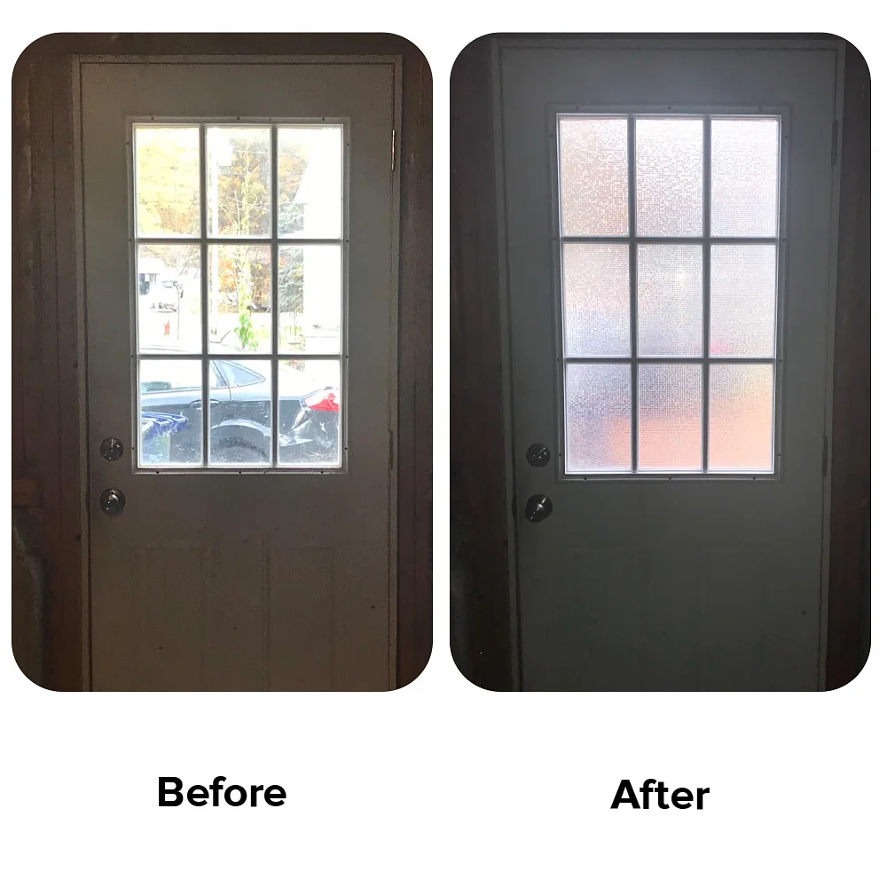 Утолщенная теплоизоляционная непрозрачная взрывобезопасная стеклянная