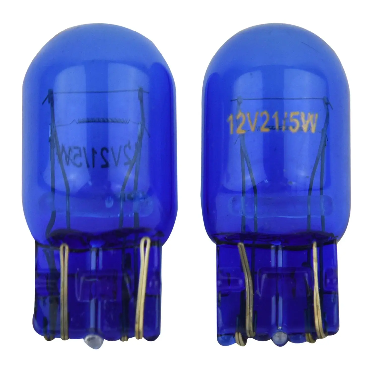 2 x W21 5W T20 580 Dual Filament Sidelight 7443 Super White HID Xenon Bulbs 6000k | Лампы и освещение
