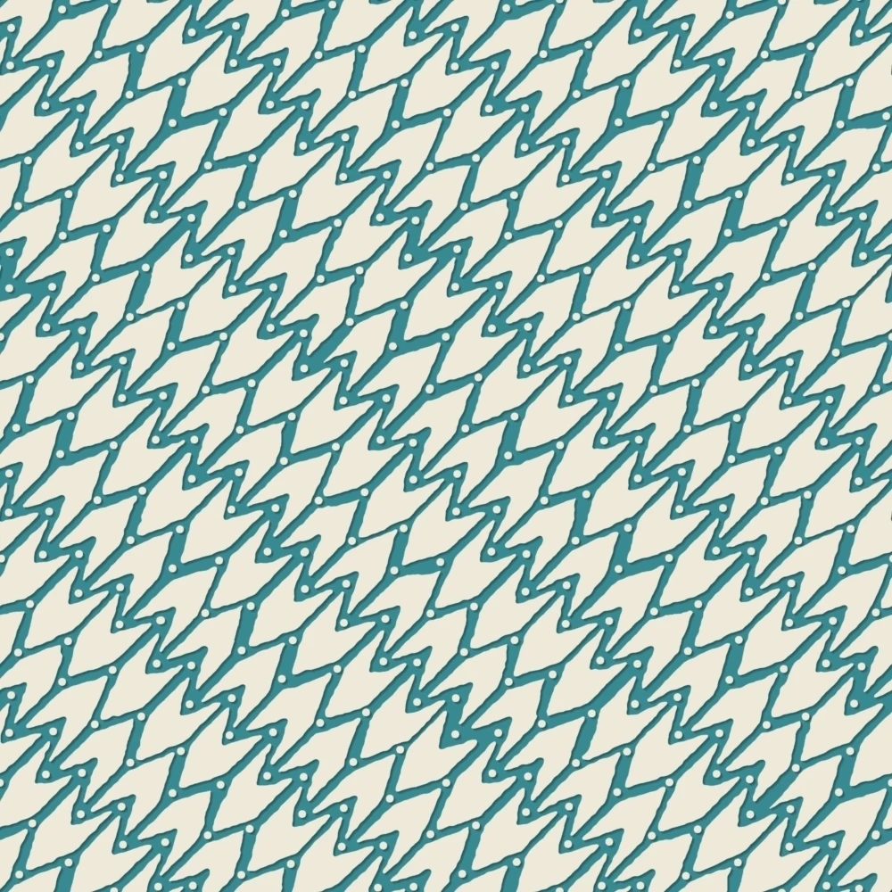 RASHMI ikat цвет слоновой кости белый плакат печать Шарон Тернер (12x6)|Таблички и знаки|