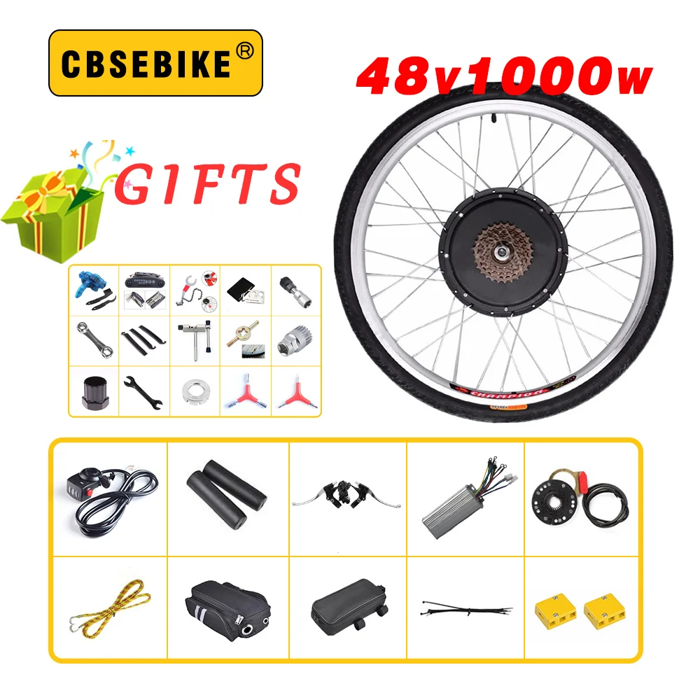 

Набор для электровелосипеда CBSEBIKE, 48 В, 1000 Вт
