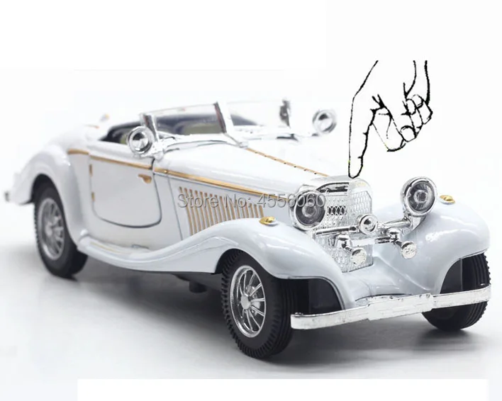 Винтажная модель автомобиля литой под давлением игрушки для детей|Наземный