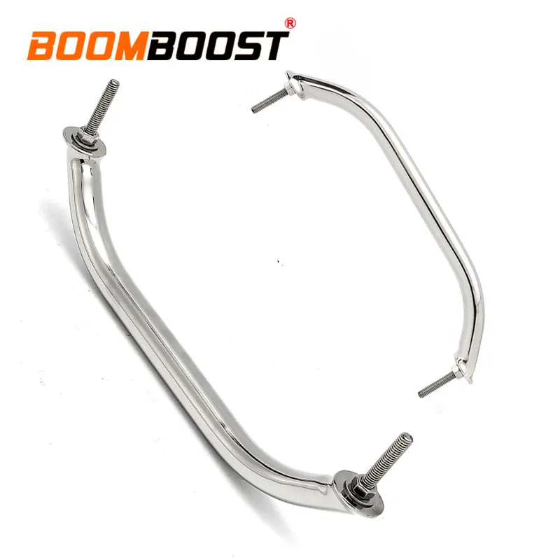 

12 inch Boat Marine Grab Handle Durable Handrail Hardware Replacement Stainless Steel Boat Marine Yacht RV Polished Handle Grab