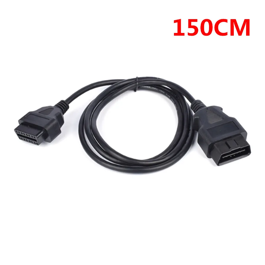 Кабель OBD II 16 Pin 2 разветвитель адаптер Удлинительный кабель штекер-гнездо OBD2