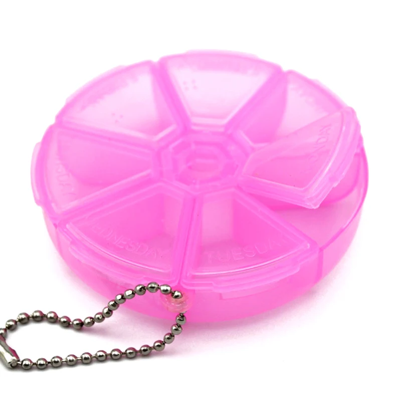 Weekly 7 Colors Pill Box Travel Case Organizer Day Capsule Medicine Dispenser Holder Organiser L3 | Красота и здоровье