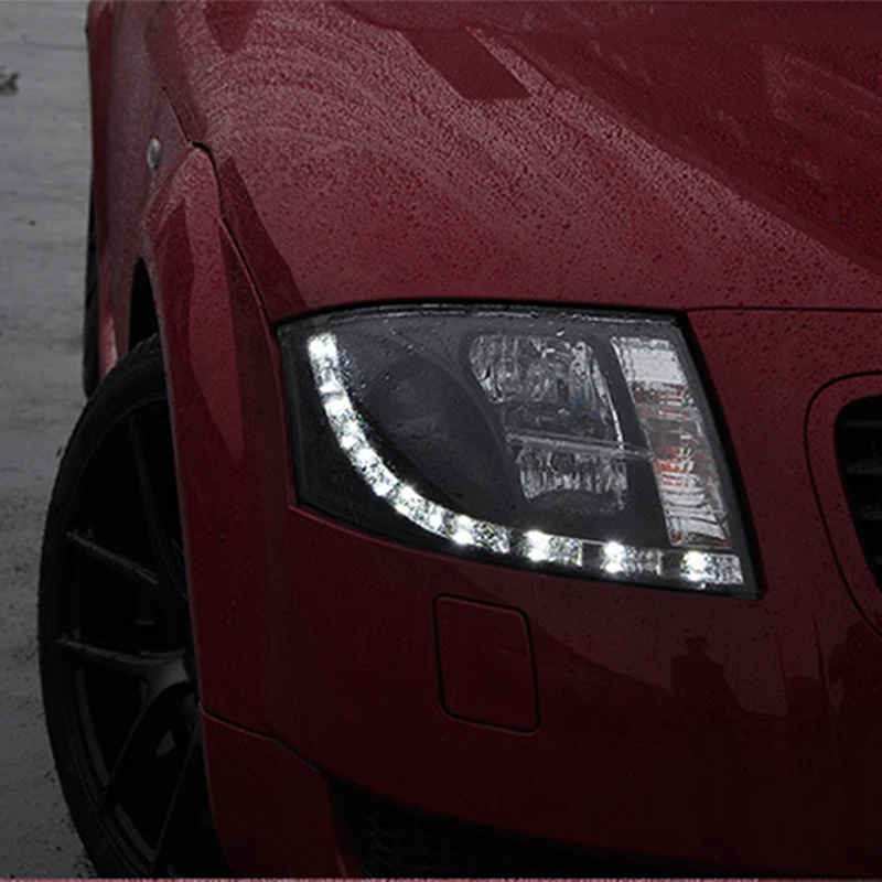 Roadot автомобильный стайлинг фары для Audi TT 1999-2006 Стайлинг светодиодный HID Rio