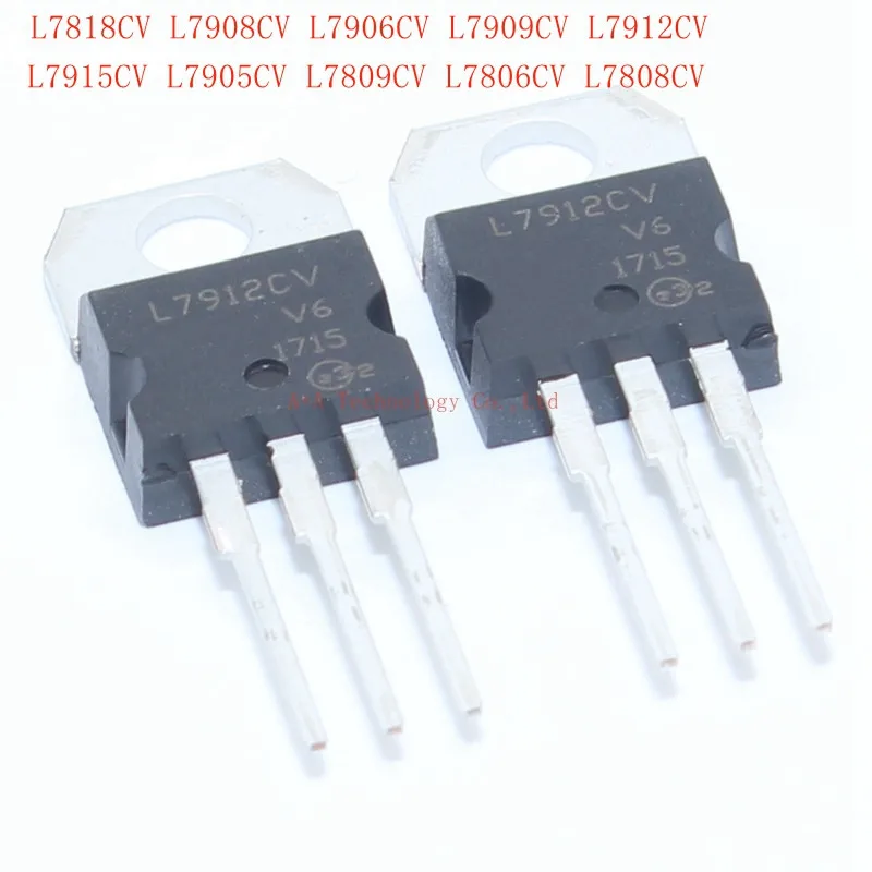 10 шт. оригинальная новинка L7818CV L7908CV L7906CV L7909CV L7912CV L7915CV L7905CV L7809CV L7806CV