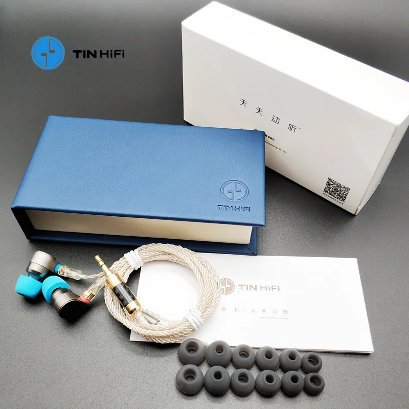 TinHifi TIN аудио T2 наушники вкладыши с двойным динамическим приводом HIFI басовые DJ