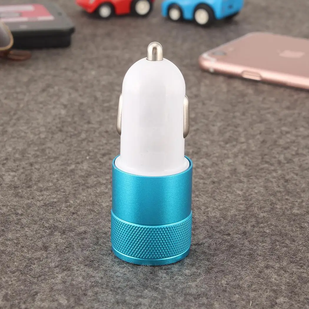 Универсальный USB двойной 2 порта адаптер гнездо Автомобильное зарядное
