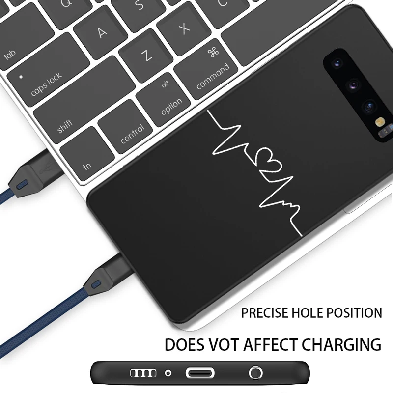 Lovebay чехол для телефона Samsung Galaxy S8 S9 S10 плюс Note 8 9 модная Милая мультяшная Любовь