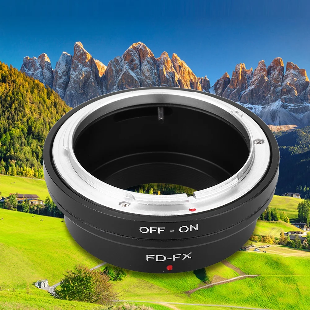FD FX для монтаж Canon кольцо адаптер объектива камеры ЖК дисплея с подсветкой Fujifilm X
