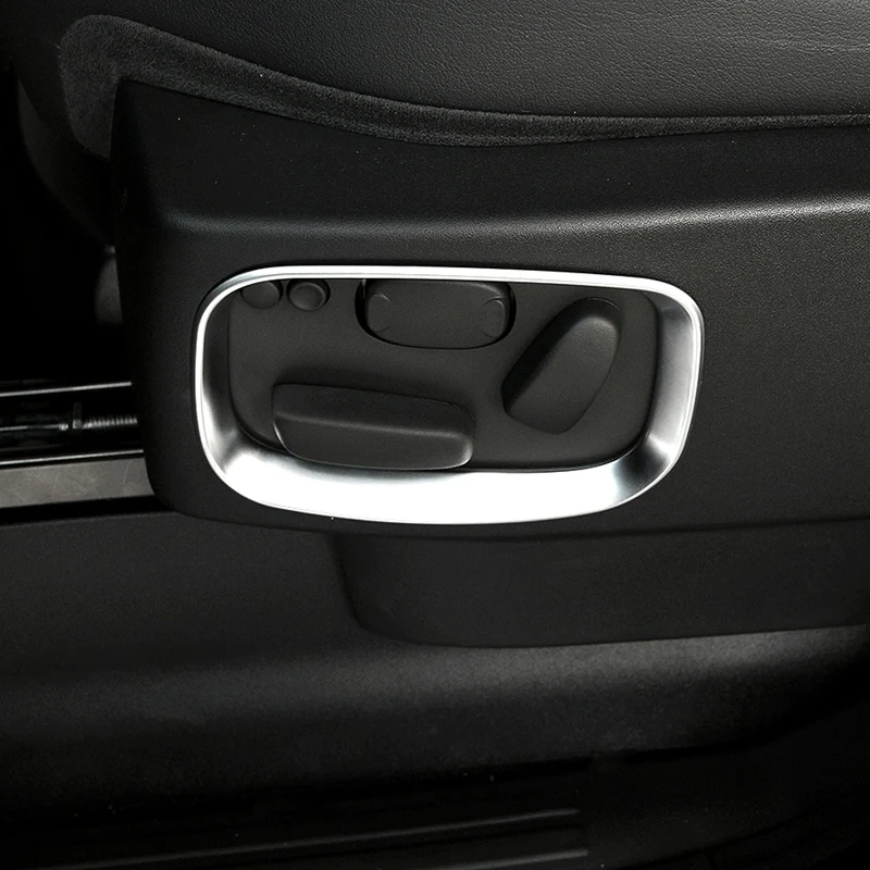 2 шт. хромированная рамка для регулировки БОКОВОГО СИДЕНЬЯ наклейка Land Rover Discovery 4