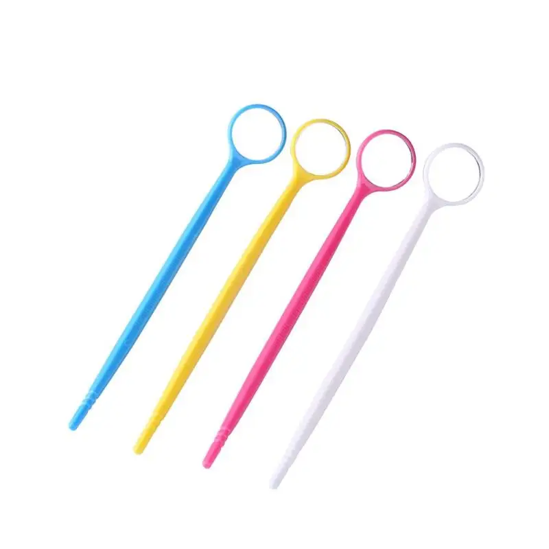 

1PC Colorful Plastic Dental mirror Dental Tooth Odontologicos Dentist Mirror Tool for Teeth Whitening Tooth Care Color Random
