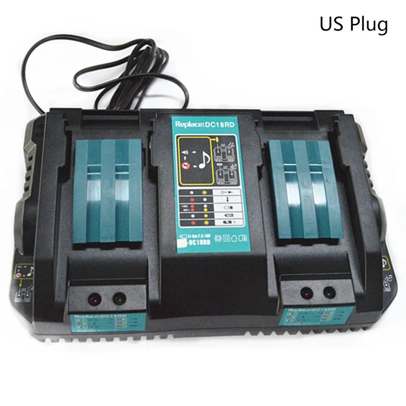Двойное литий-ионное зарядное устройство для Makita 14 4 V 18V BL1830 Bl1430 DC18RC DC18RA |