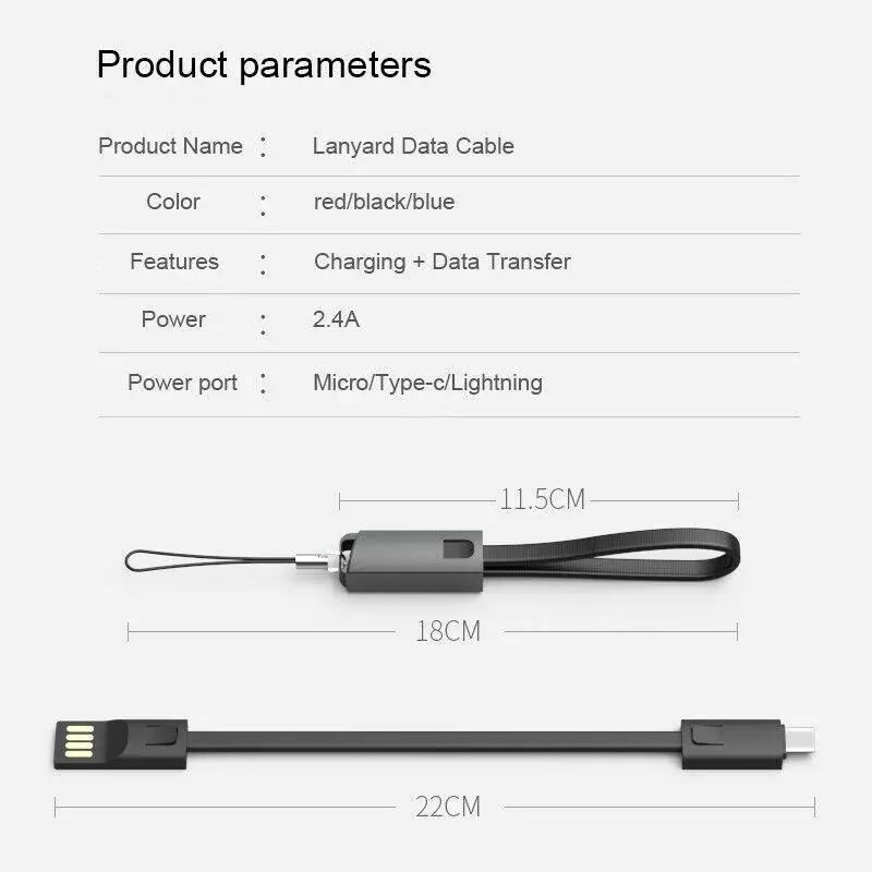 Группа Vertical USB зарядное устройство кабель брелок синхронизации данных для iPhone