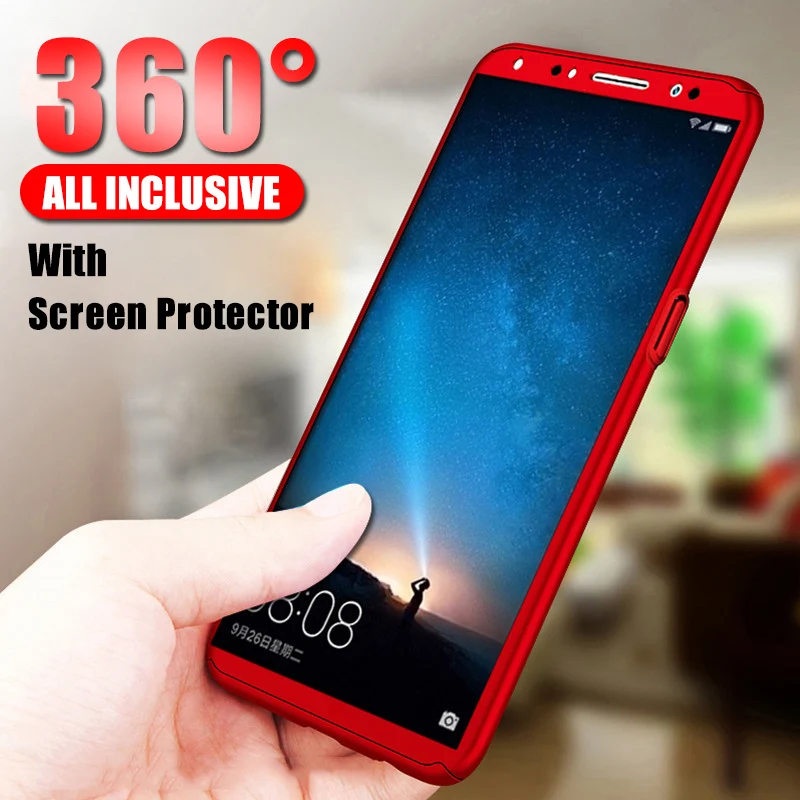 360 роскошный полный защитный чехол для телефона Huawei P20 P30 Lite Pro Чехол со