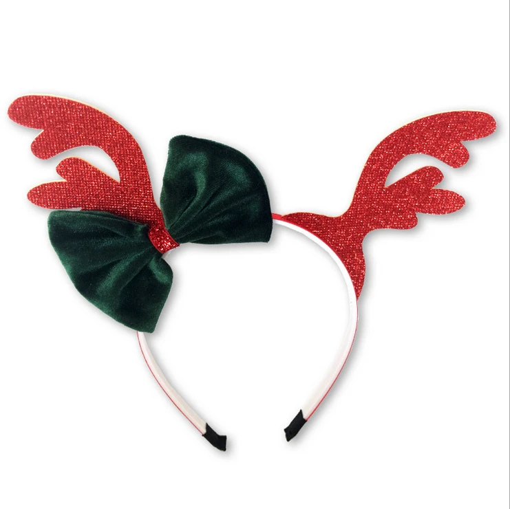 1 шт. Новогодняя декоративная повязка на голову с блестками|Аксессуары| |