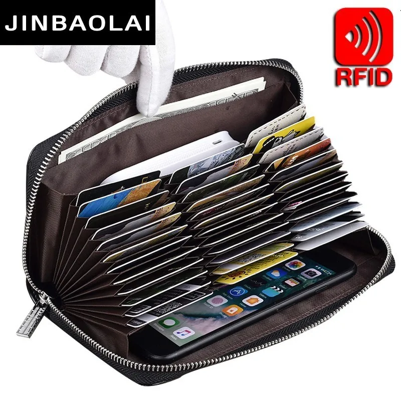 36 карт с функцией блокировки RFID заграничного паспорта крышка кошелек для