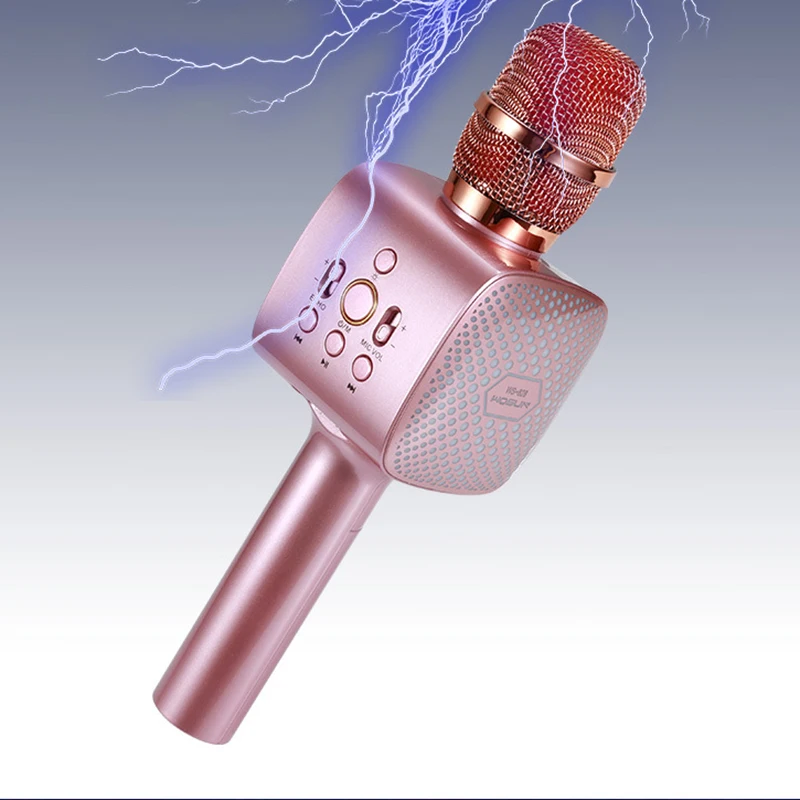 Ws-828 беспроводной Bluetooth микрофон K Song домашний сокровище национальное караоке |