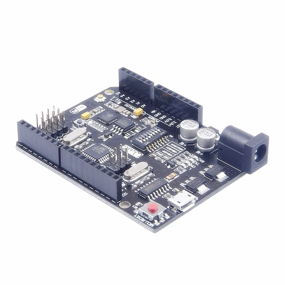 UNO + WiFi R3 ATmega328P ESP8266 флуоресцентная память 32 Мб CH340G для Arduino Uno NodeMCU WeMos ESP8266|Запасные