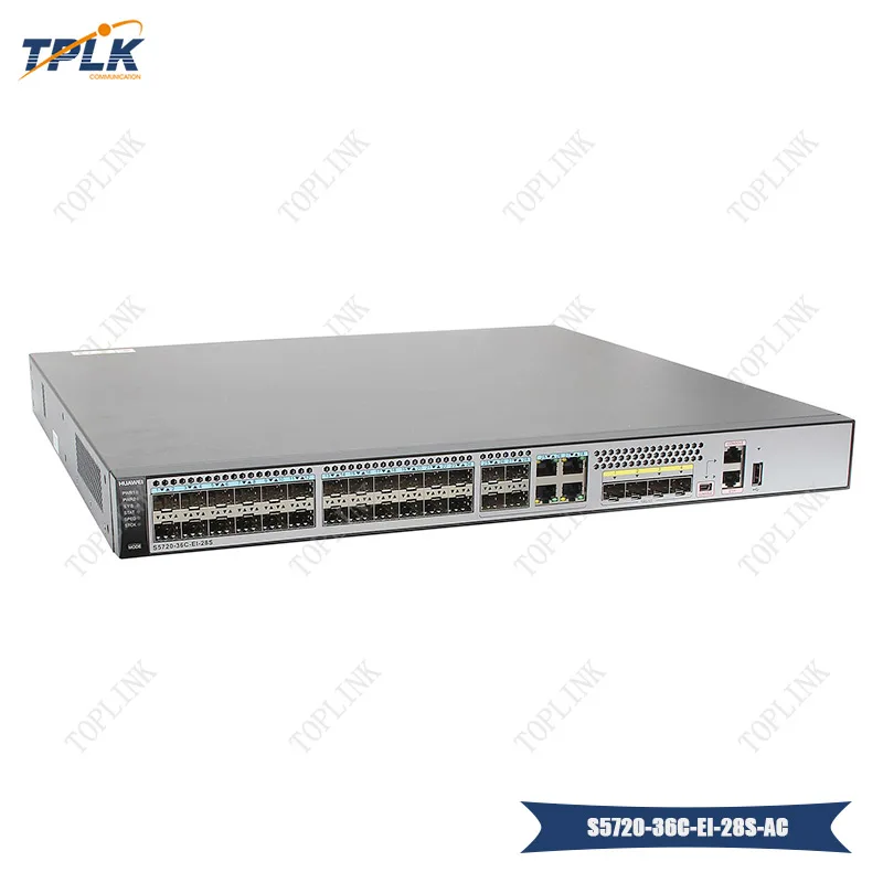 Оптический коммутатор Huawei S5720-36C-EI-28S-AC 10/100/1000 Мбит/с Gigabit SFP поддерживает