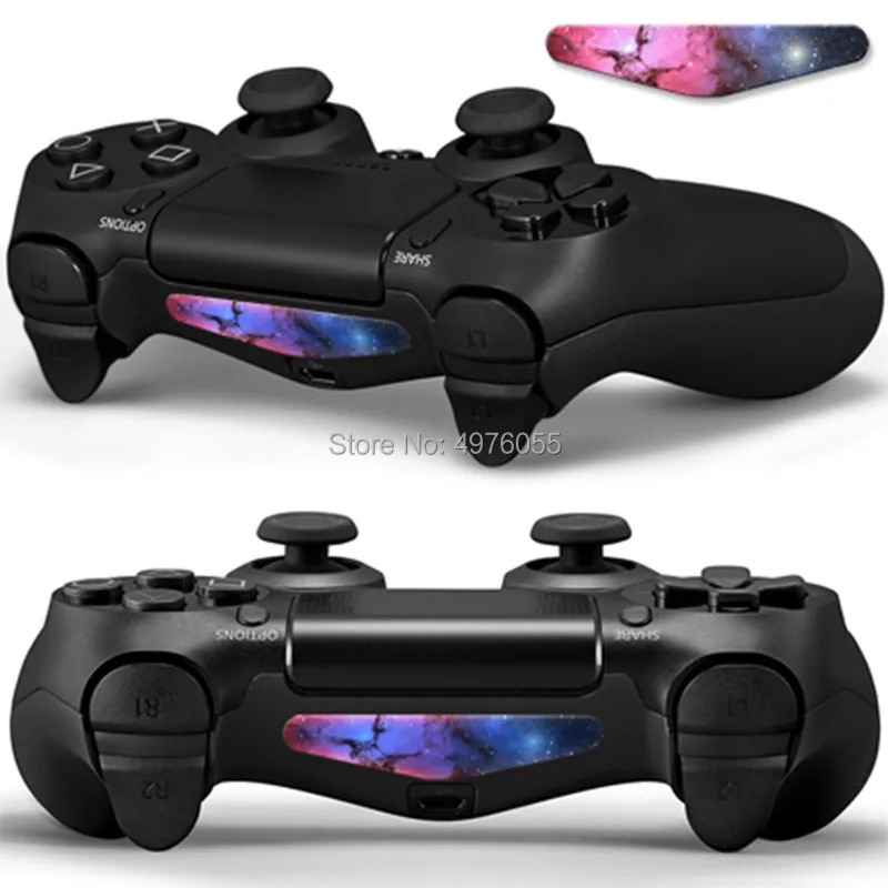 30 шт./лот цветные светодиодные панели наклейки для PlayStation 4 PS4 Slim Pro на