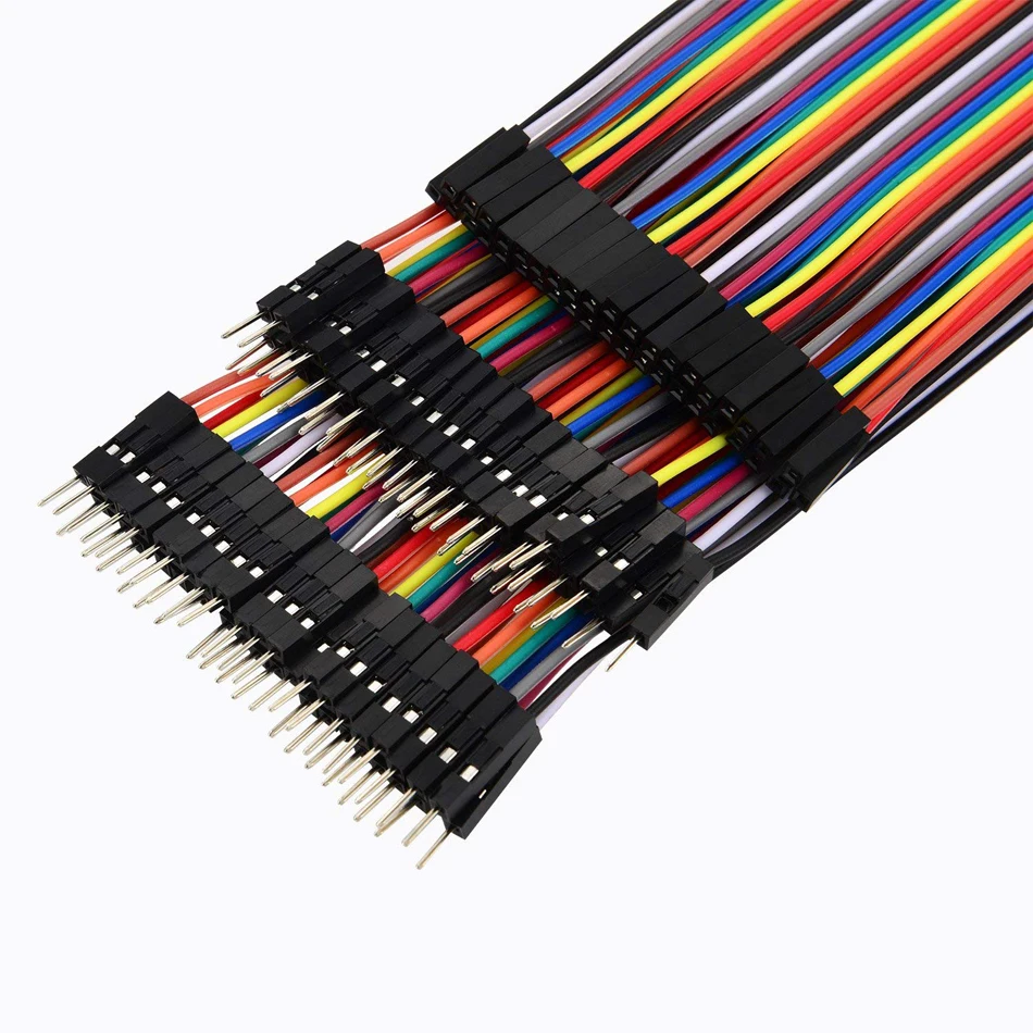Dupont line провода 240 шт. 10 20 см штекер гнездо и перемычка Кабель для Arduino DIY