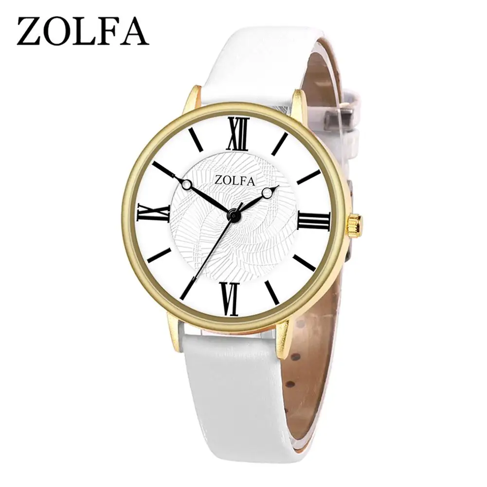

2019 New ZOLFA Women's Watch Fashionable Luxurious Wrist Quartz Watch Women Simple Casual Female Wild Quartz Watch